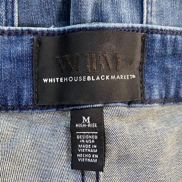 White House Black Market Jeanie Denim High Rise Legging, Size M, #249 - Picture 7 of 10